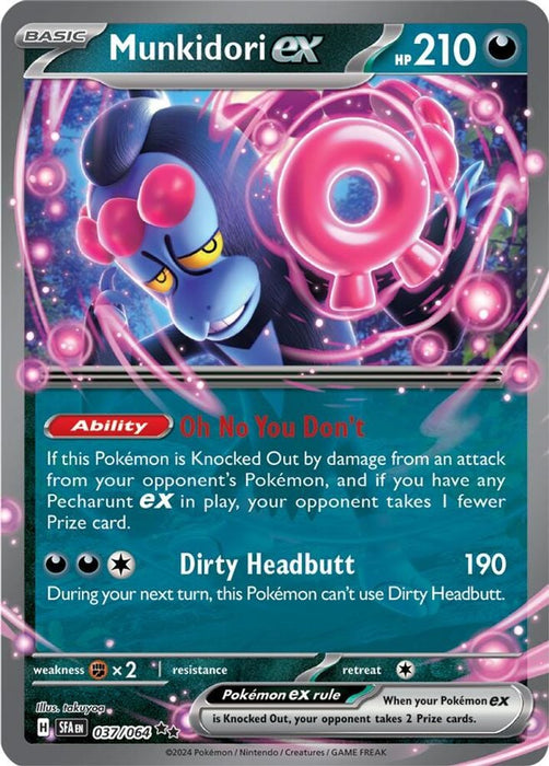 Munkidori ex 037 064 (#037/064) (SV: Shrouded Fable) Near Mint Holofoil