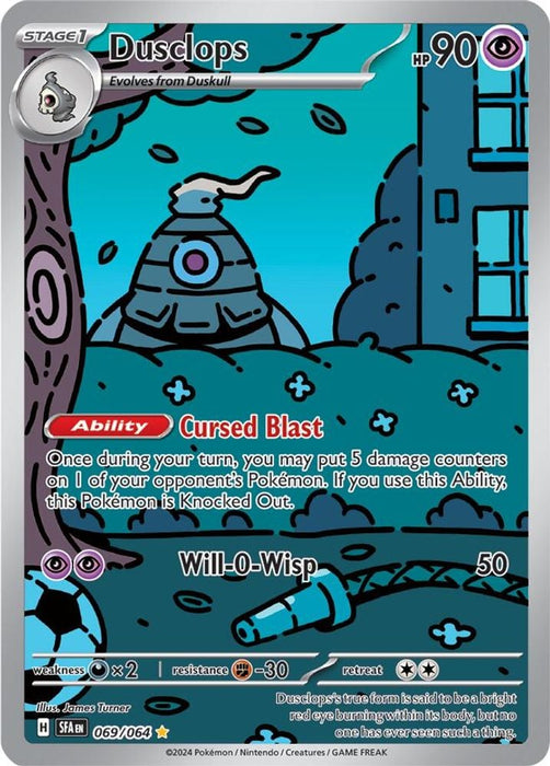 Dusclops 069 064 (#069/064) (SV: Shrouded Fable) Near Mint Holofoil