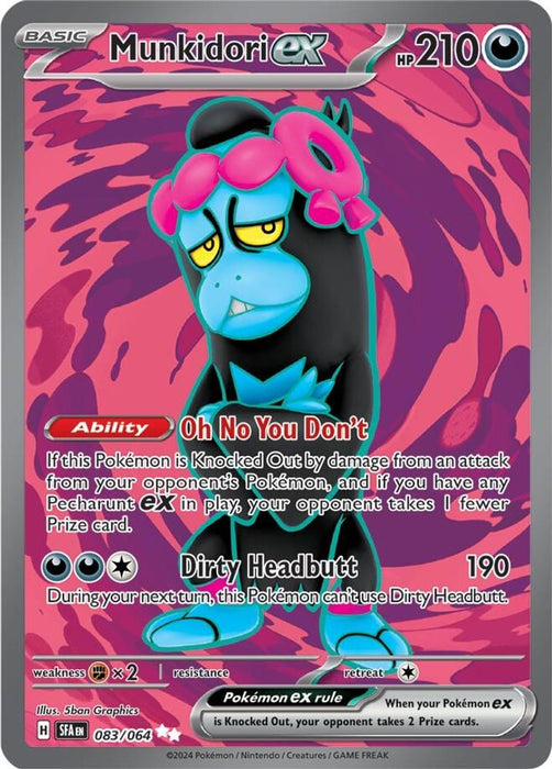 Munkidori ex 083 064 (#083/064) (SV: Shrouded Fable) Near Mint Holofoil