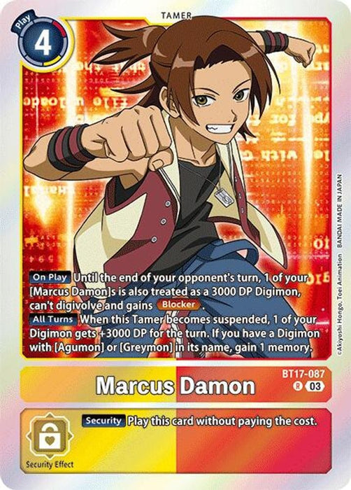 Marcus Damon (#BT17-087 R) (Secret Crisis) Near Mint Foil