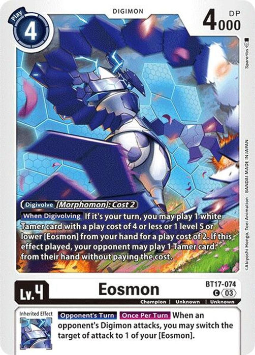 Eosmon - BT17-074 (#BT17-074 C) (Secret Crisis) Near Mint