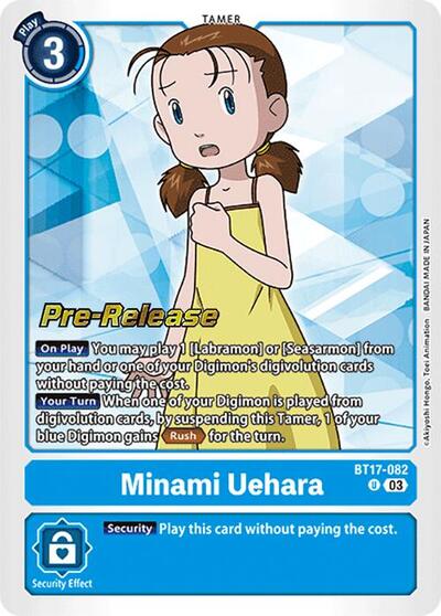 Minami Uehara (#BT17-082 U) (Secret Crisis Pre-Release Cards)