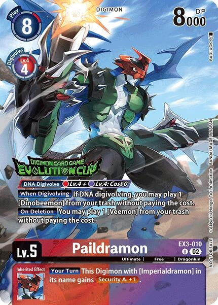 Paildramon (2024 Evolution Cup) (EX3-010 U)