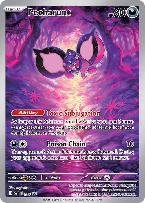 Pecharunt - 129 (#129) (SV: Scarlet & Violet Promo Cards) Near Mint Holofoil