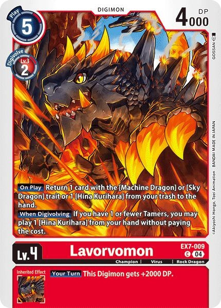 Image for Lavorvomon (EX7-009 C) - Digimon Card Game