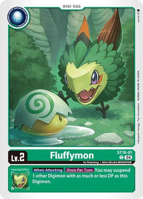 Fluffymon (#ST18-01 C) (Starter Deck 18: Guardian Vortex) Near Mint