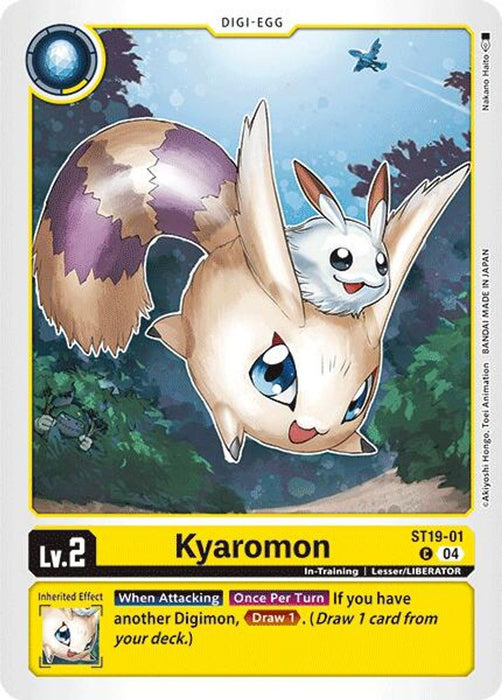 Kyaromon (#ST19-01 C) (Starter Deck 19: Fable Waltz) Near Mint