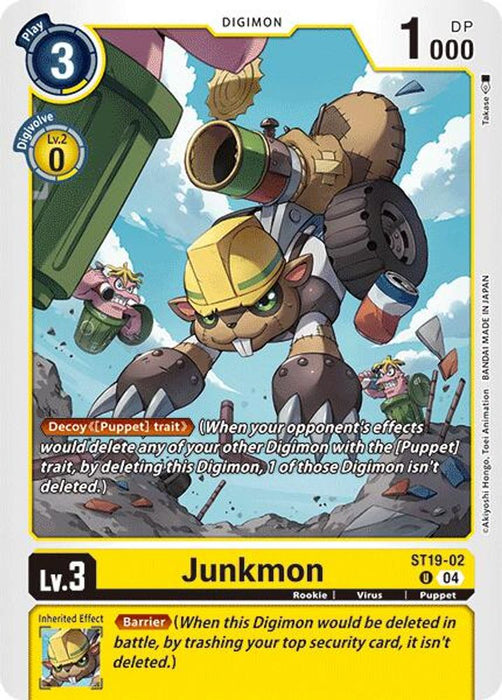 Junkmon (#ST19-02 U) (Starter Deck 19: Fable Waltz) Near Mint