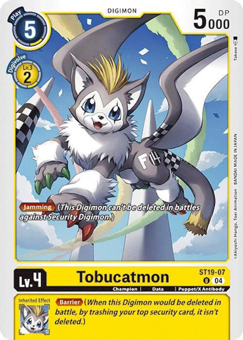 Tobucatmon (#ST19-07 U) (Starter Deck 19: Fable Waltz) Near Mint