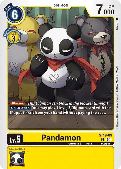 Pandamon (#ST19-09 C) (Starter Deck 19: Fable Waltz) Near Mint