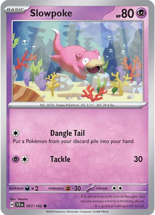 Slowpoke (#057/142) (SV07: Stellar Crown)