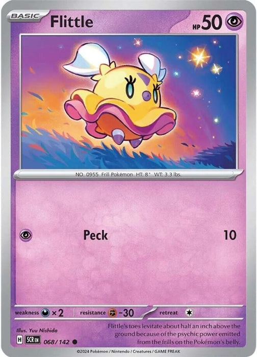 Flittle (#068/142) (SV07: Stellar Crown) Near Mint Reverse Holofoil