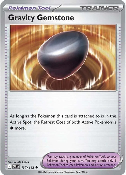 Gravity Gemstone (#137/142) (SV07: Stellar Crown)