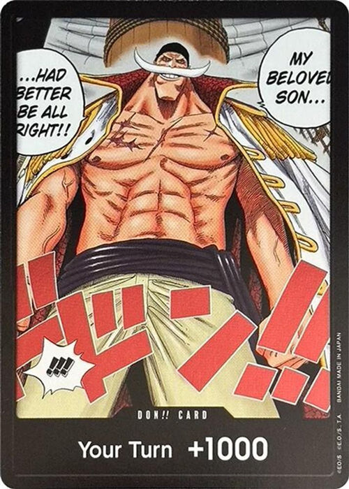 DON!! Card (Alternate Art) () (Two Legends) Near Mint Foil