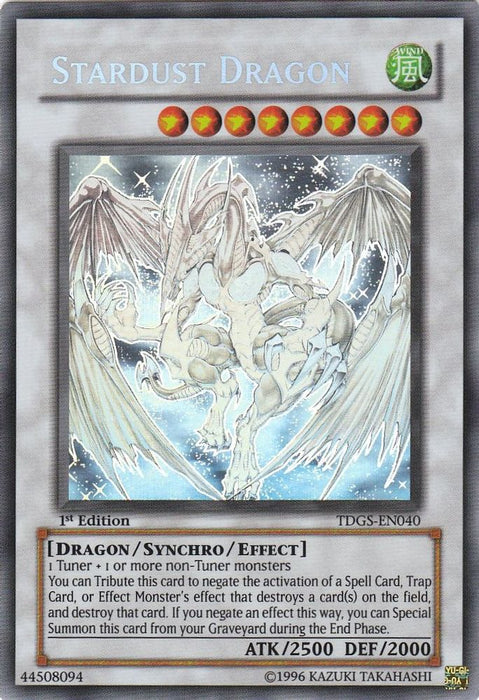Stardust Dragon (Ghost) (#TDGS-EN040) (The Duelist Genesis) Lightly Played Unlimited