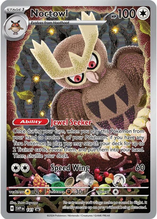 Noctowl - 141 (#141) (SV: Scarlet & Violet Promo Cards) Near Mint Holofoil