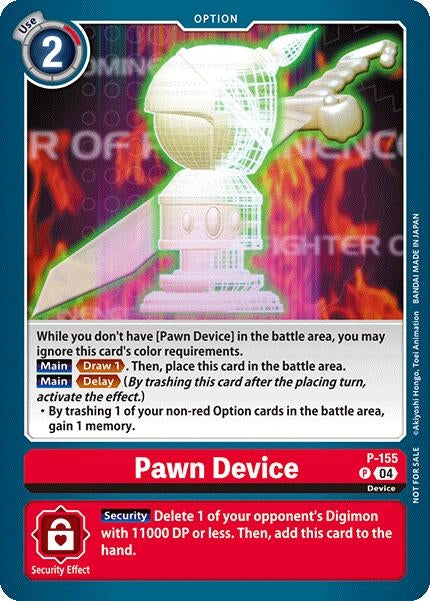 Image for Pawn Device (Store Tournament 2024 Oct. - Dec. Participation Pack) (P-155 P) - Digimon Card Game