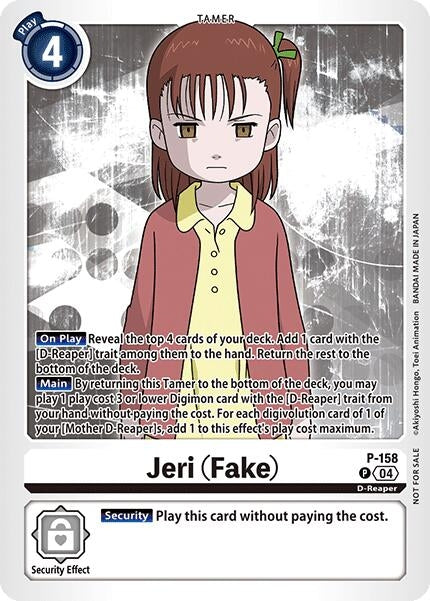 Image for Jeri (Fake) (Store Tournament 2024 Oct. - Dec. Participation Pack) (P-158 P) - Digimon Card Game