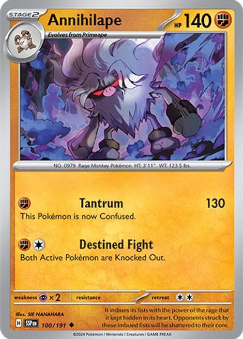 Annihilape (#100/191) (SV08: Surging Sparks)