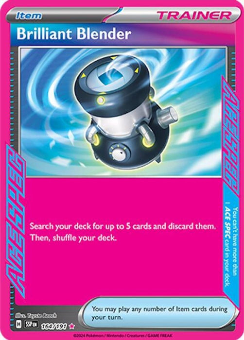 Brilliant Blender (#164/191) (SV08: Surging Sparks) Near Mint Holofoil