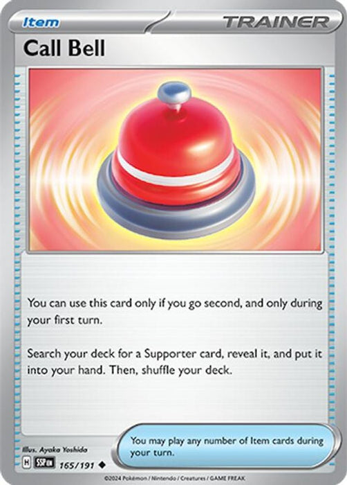 Call Bell (#165/191) (SV08: Surging Sparks)