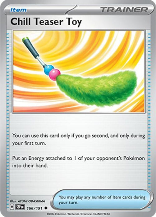 Chill Teaser Toy (#166/191) (SV08: Surging Sparks)