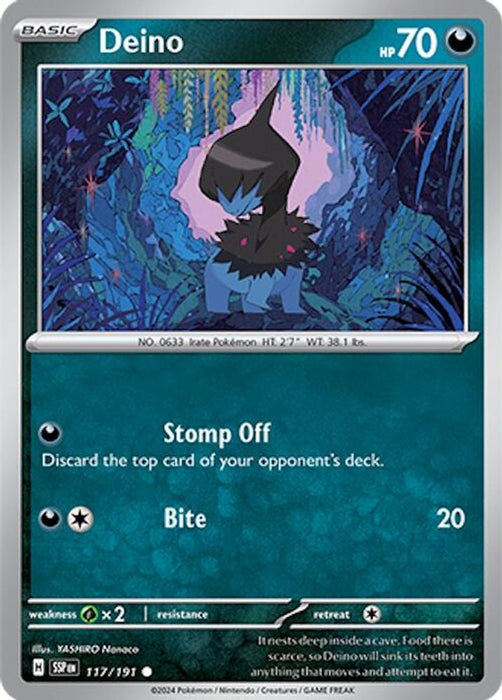 Deino (#117/191) (SV08: Surging Sparks)
