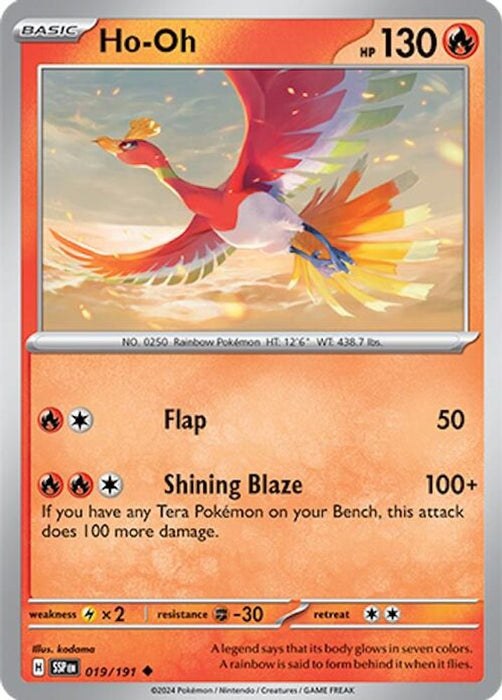 Ho Oh (#019/191) (SV08: Surging Sparks)