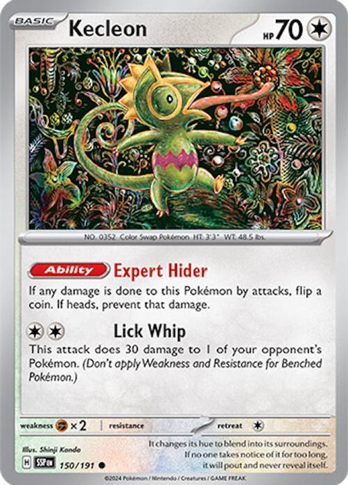 Kecleon - 150/191 (#150/191) (SV08: Surging Sparks)