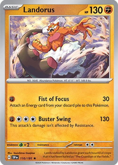 Landorus (#110/191) (SV08: Surging Sparks)