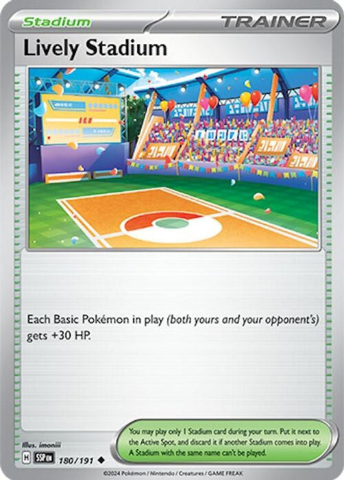 Lively Stadium (#180/191) (SV08: Surging Sparks)