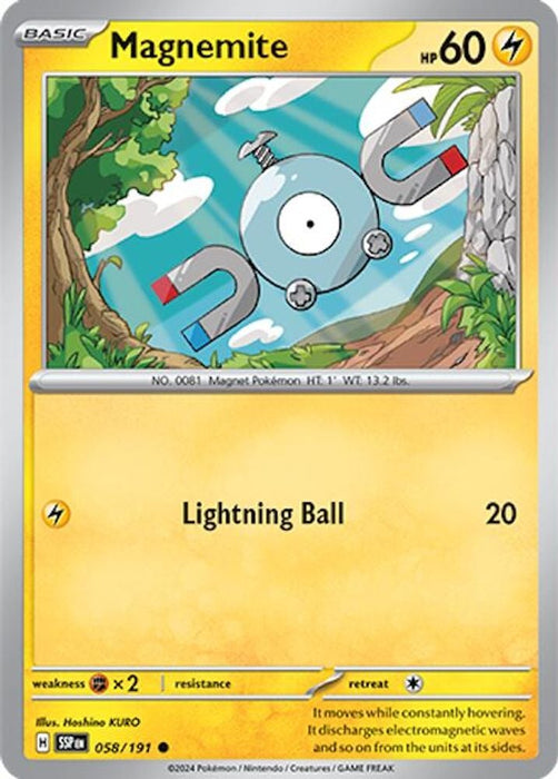 Magnemite (#058/191) (SV08: Surging Sparks)