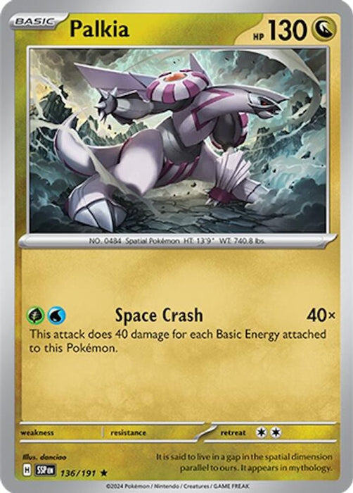 Palkia (#136/191) (SV08: Surging Sparks)