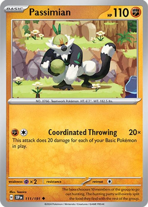 Passimian (#111/191) (SV08: Surging Sparks) Near Mint