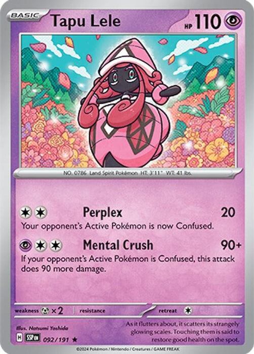 Tapu Lele (#092/191) (SV08: Surging Sparks)