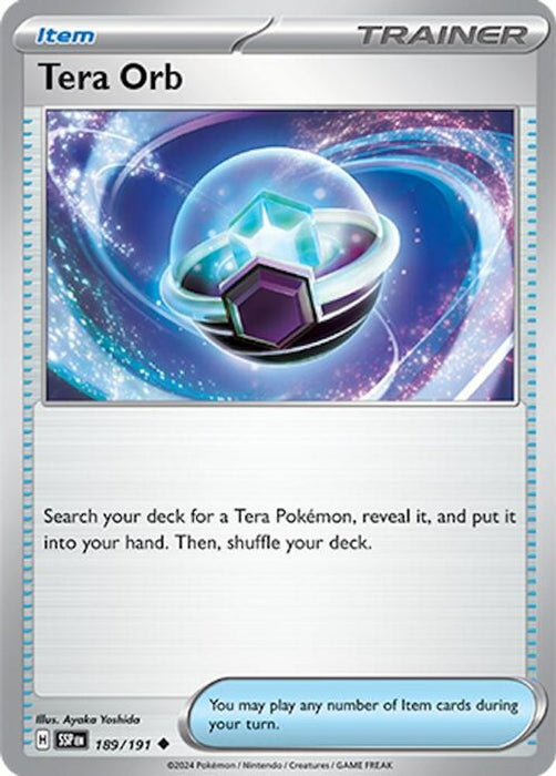 Tera Orb (#189/191) (SV08: Surging Sparks)