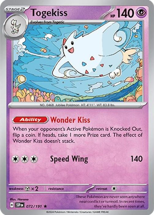 Togekiss (#072/191) (SV08: Surging Sparks)