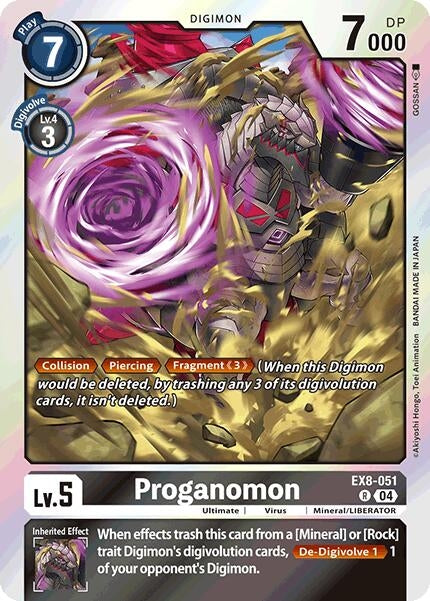 Image for Proganomon (EX8-051 R) - Digimon Card Game