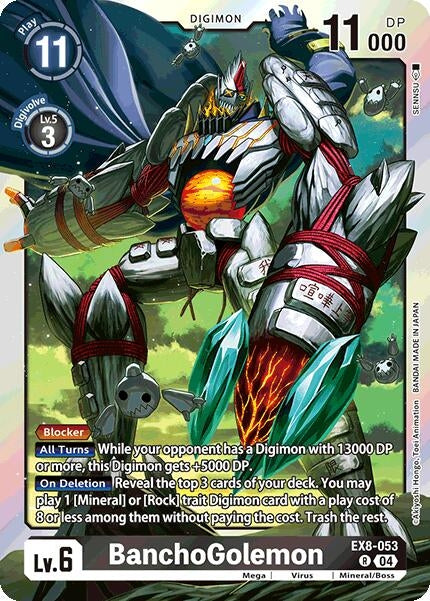 Image for BanchoGolemon (EX8-053 R) - Digimon Card Game