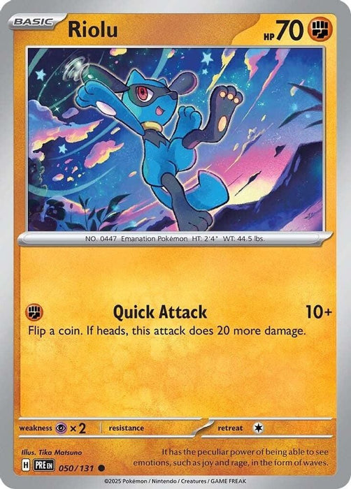Riolu (#050/131) (SV: Prismatic Evolutions)