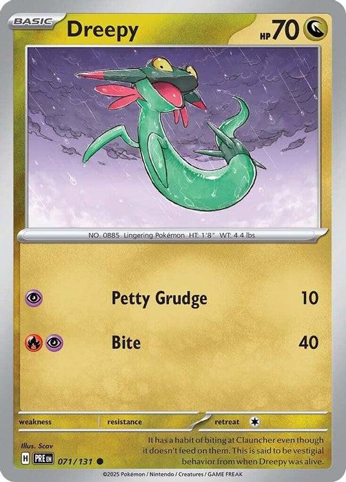 Dreepy (#071/131) (SV: Prismatic Evolutions) Near Mint
