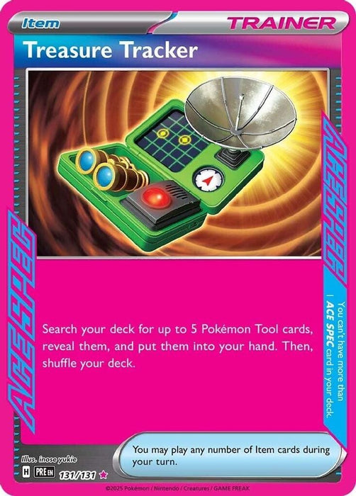Treasure Tracker (#131/131) (SV: Prismatic Evolutions) Near Mint Holofoil