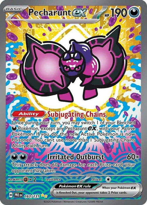 Pecharunt ex (#163/131) (SV: Prismatic Evolutions) Near Mint Holofoil