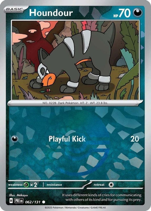 Houndour Poke Ball Pattern (#062/131) (SV: Prismatic Evolutions) Near Mint Holofoil
