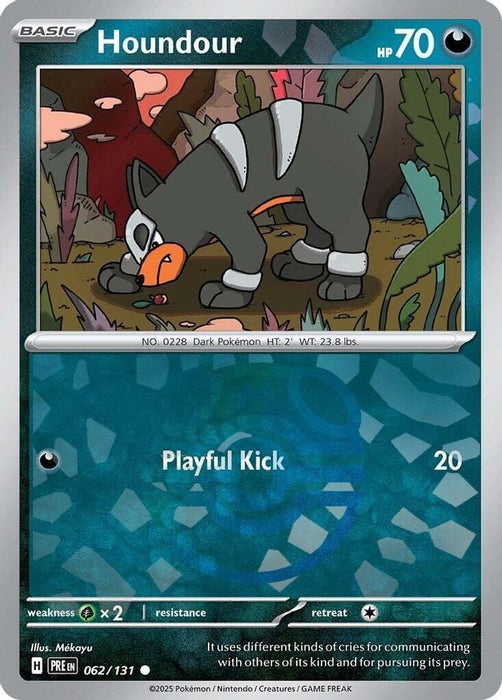 Houndour Master Ball Pattern (#062/131) (SV: Prismatic Evolutions) Near Mint Holofoil