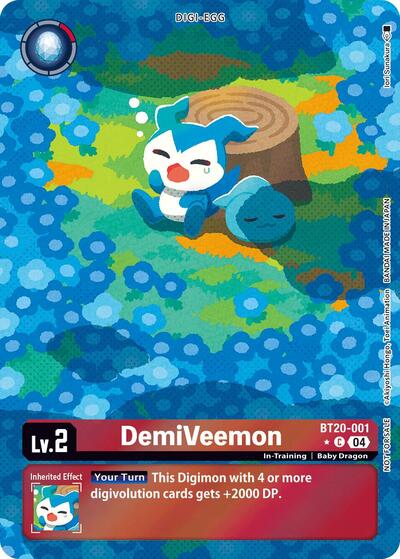 DemiVeemon Release Special Booster 25 Box Promotion Pack (#BT20-001 C) (Release Special Booster 2.5)