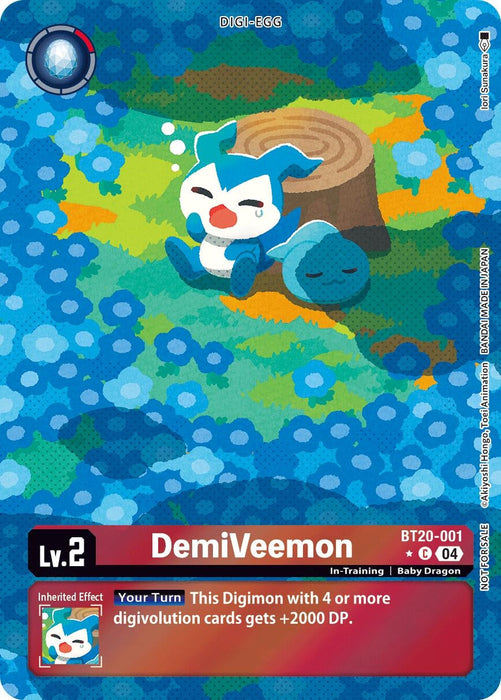 Image for DemiVeemon (Release Special Booster 2.5: Box Promotion Pack) (BT20-001 C) - Digimon Card Game