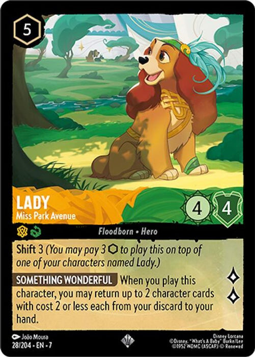 Lady - Miss Park Avenue (#28/204) (Archazia's Island) Near Mint