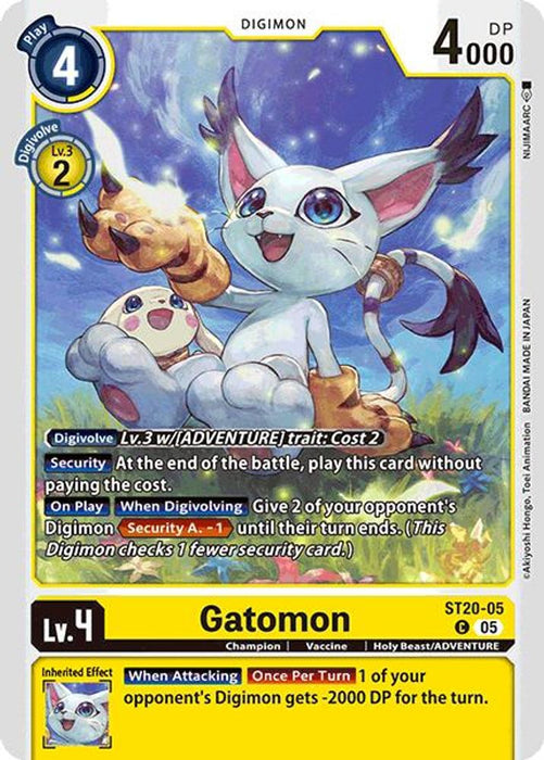 Gatomon (#ST20-05 C) (Starter Deck 20: Protector of Light) Near Mint