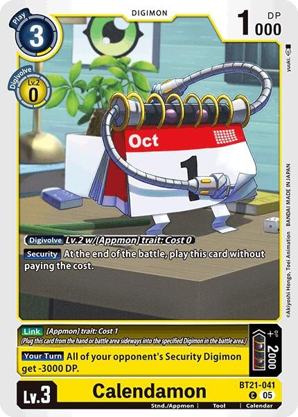 Image for Calendamon (BT21-041 C) - Digimon Card Game